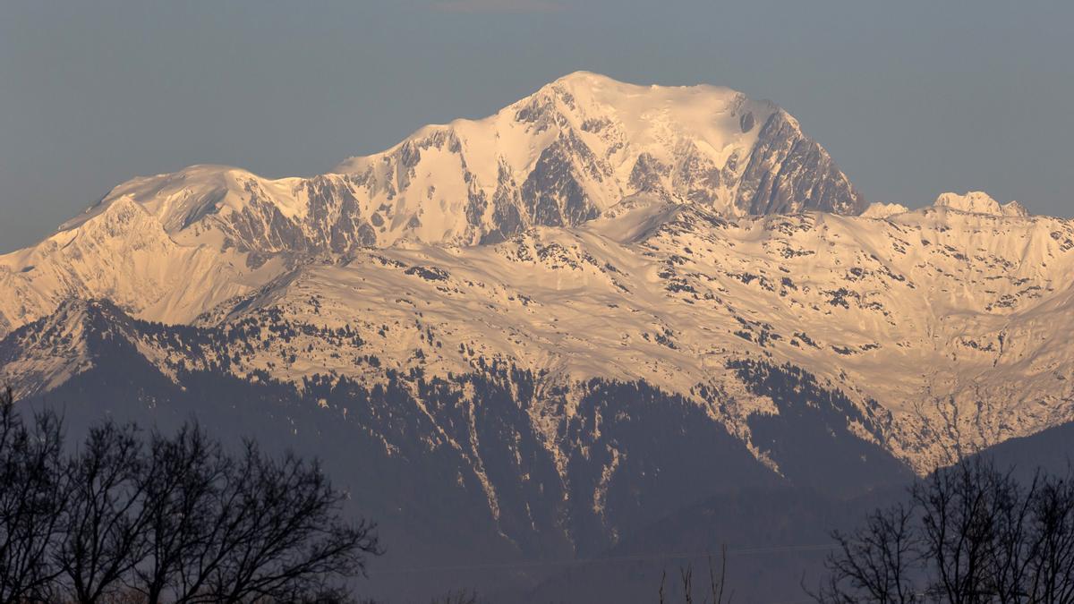 Imagen de archivo del Mont Blanc