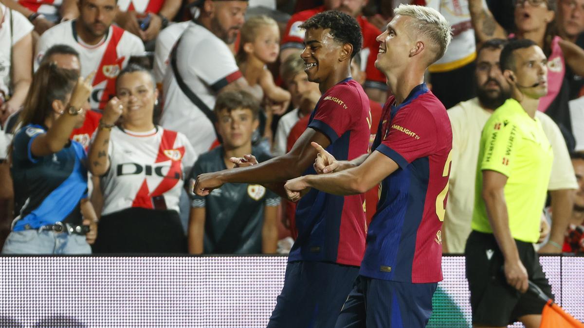 Olmo change le destin du Barça à Vallecas et le place comme seul leader