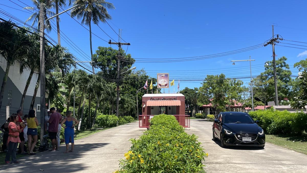Entrada a la prisión de Samui, donde permanece Daniel Sancho.