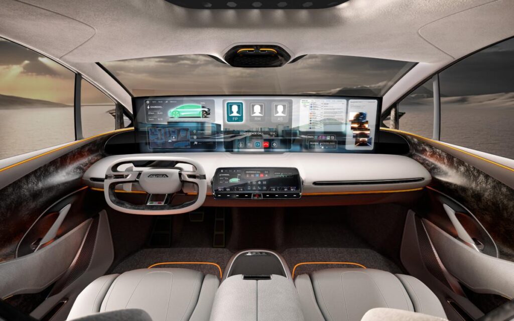 L'écran Aehra est si grand qu'il se cache pour pouvoir conduire