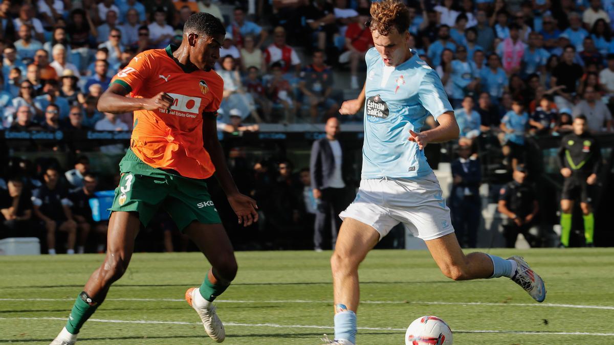 Le Celta dort en leader après avoir vaincu Valence avec le football vertical