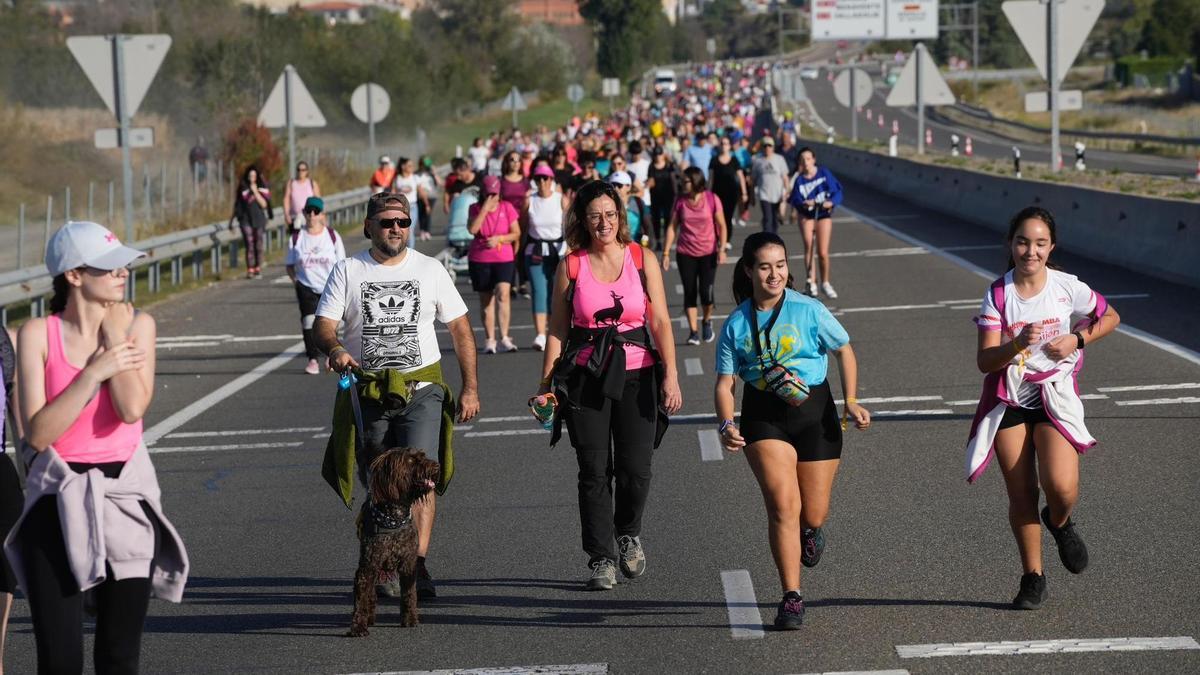 Marcha de Asprosub del pasado año 2023.