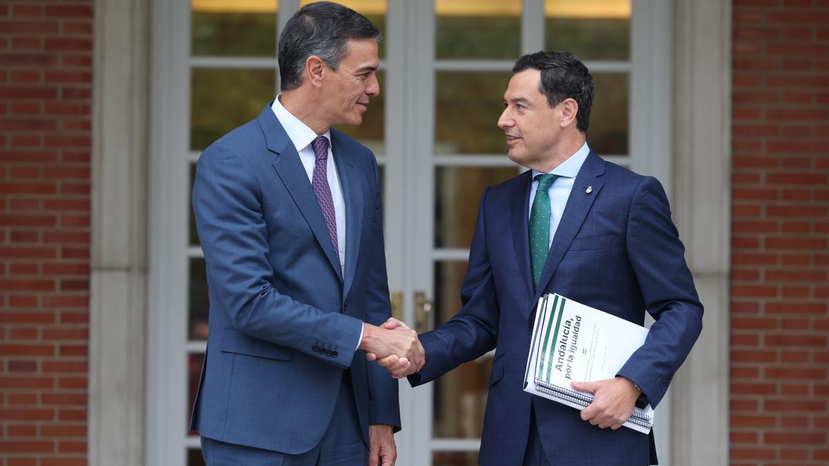 Juanma Moreno pide a Sánchez la retirada del cupo catalán: “Andalucía sería la gran pagana”