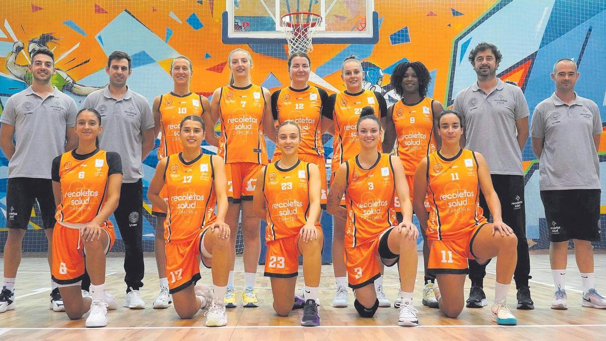 La plantilla del Recoletas Zamora, primer líder de la Liga Challenge