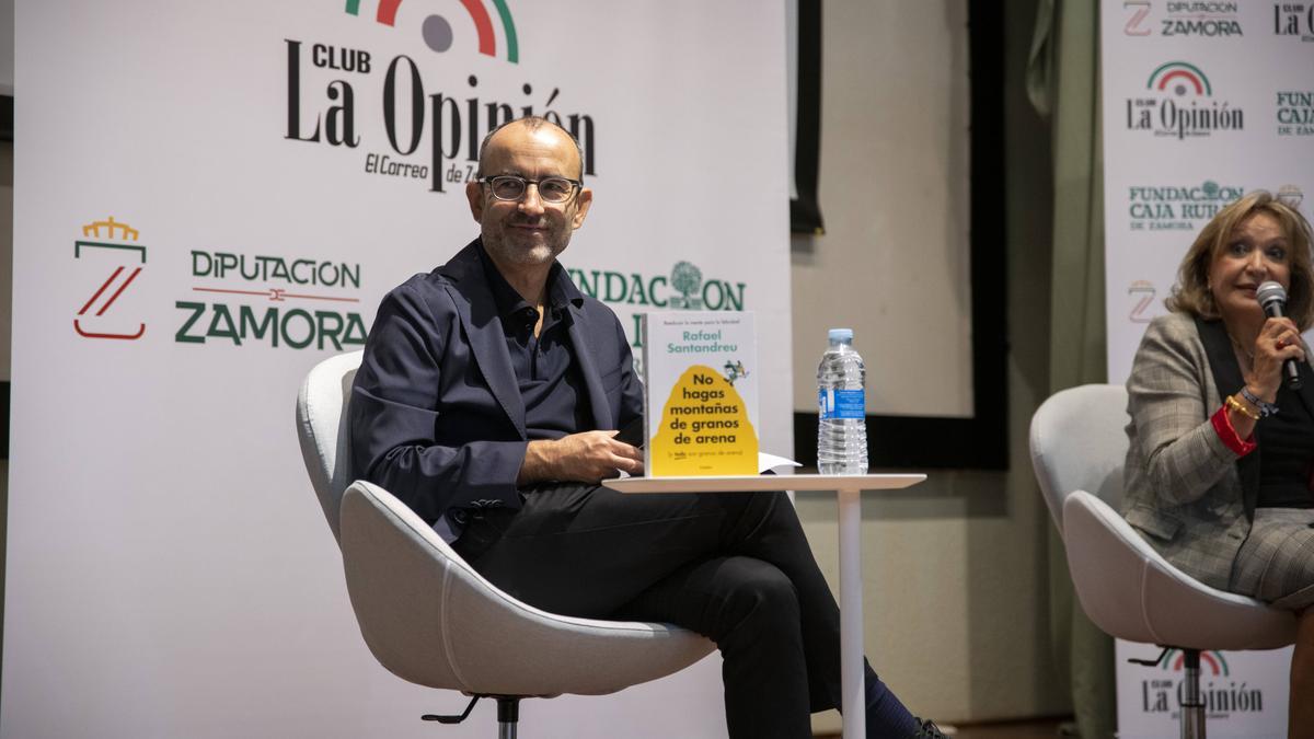 Zamora. CLUB LA OPINION. Inauguración, con Rafael Santandreu