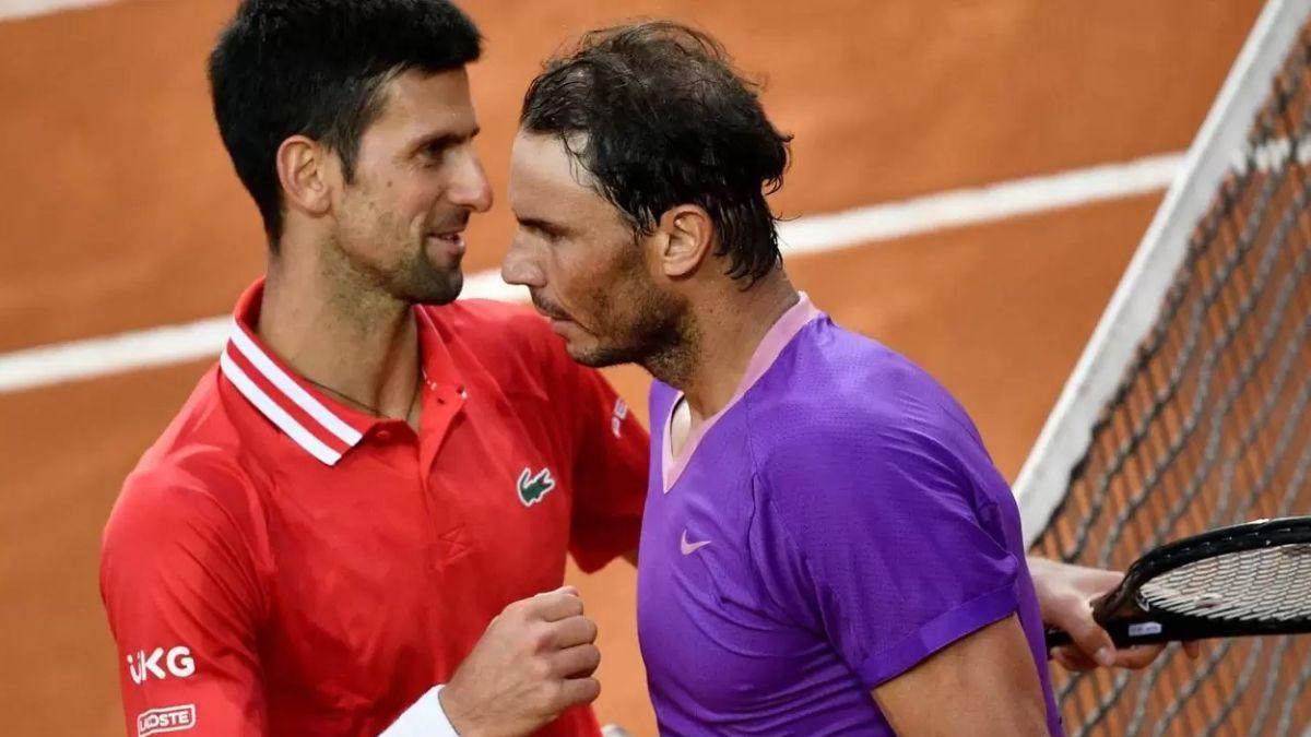 Djokovic et Nadal, avant la dernière confrontation à Paris.