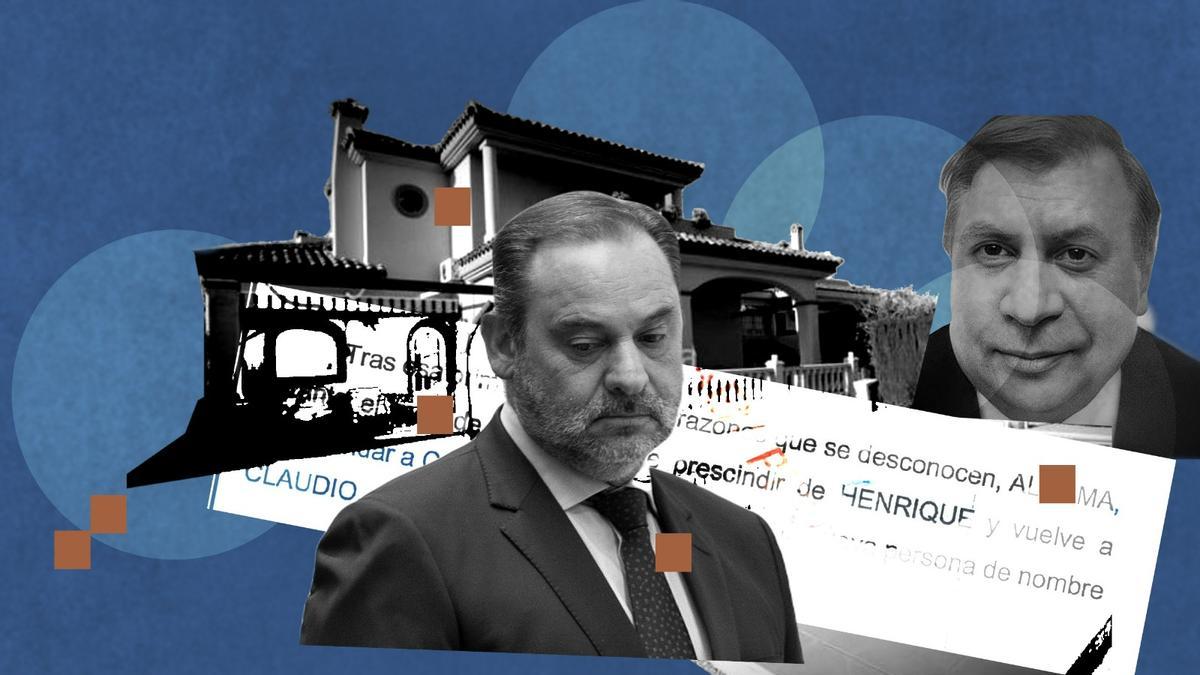 José Luis Ábalos y Henrique Rodríguez Guillén