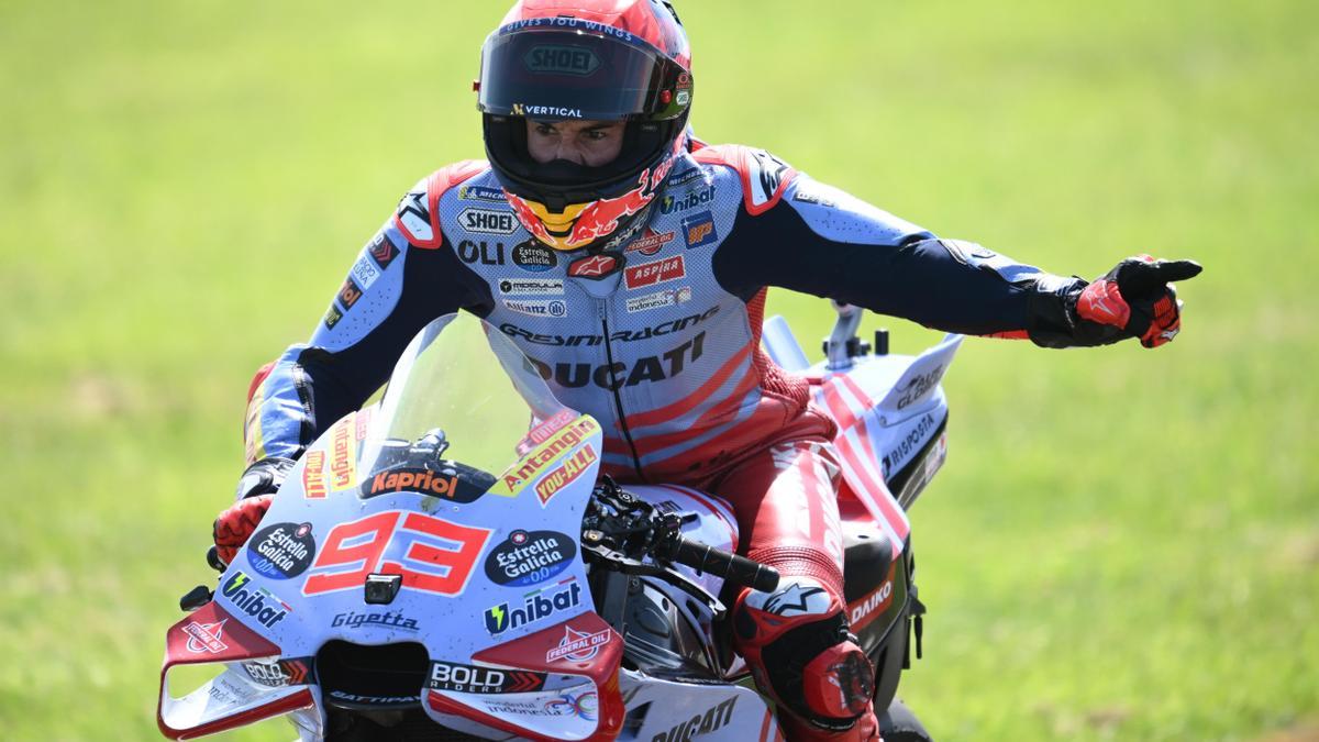 La carrera del GP de Australia de MotoGP, en imágenes