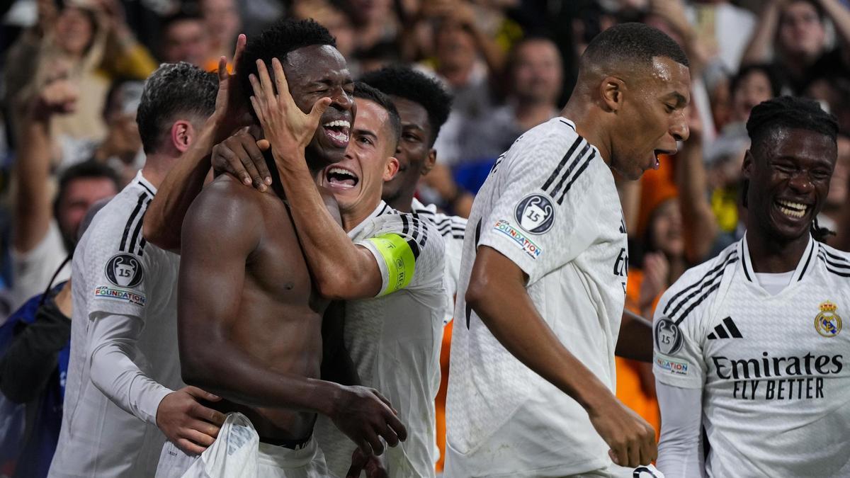 Champions League: Real Madrid -  Borussia Dortmund, en imágenes
