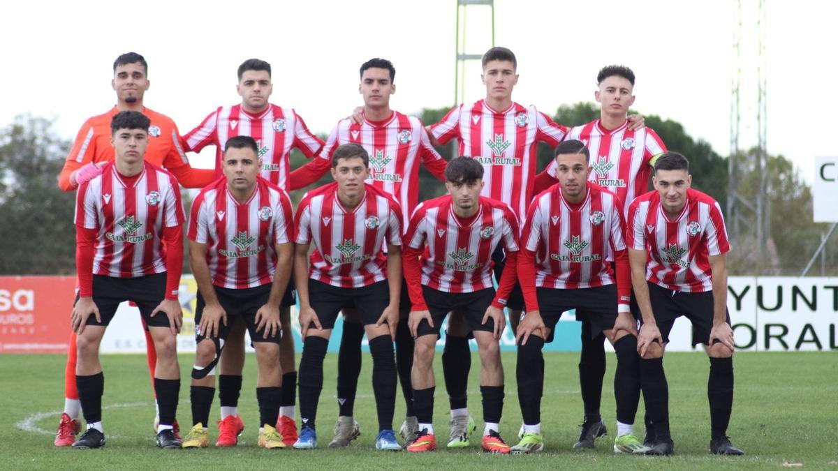 Formación del Zamora B, este sábado