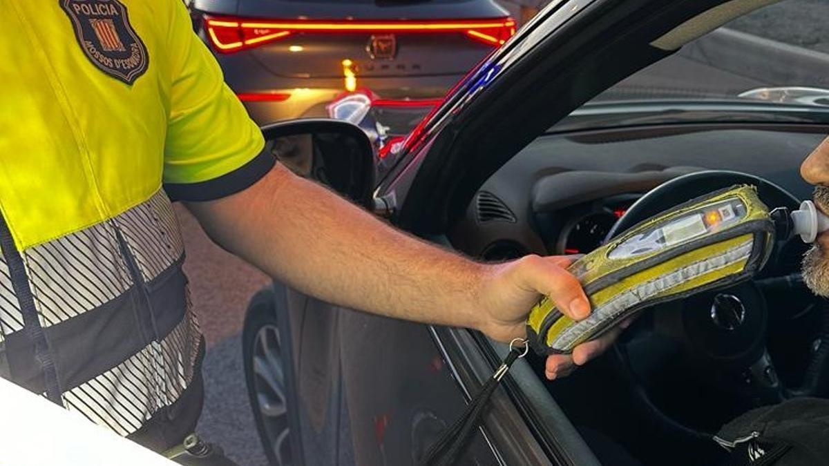 Control de alcoholemia de Mossos