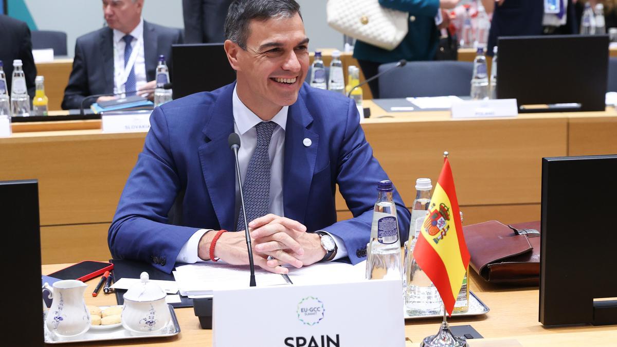 El presidente del Gobierno, Pedro Sánchez