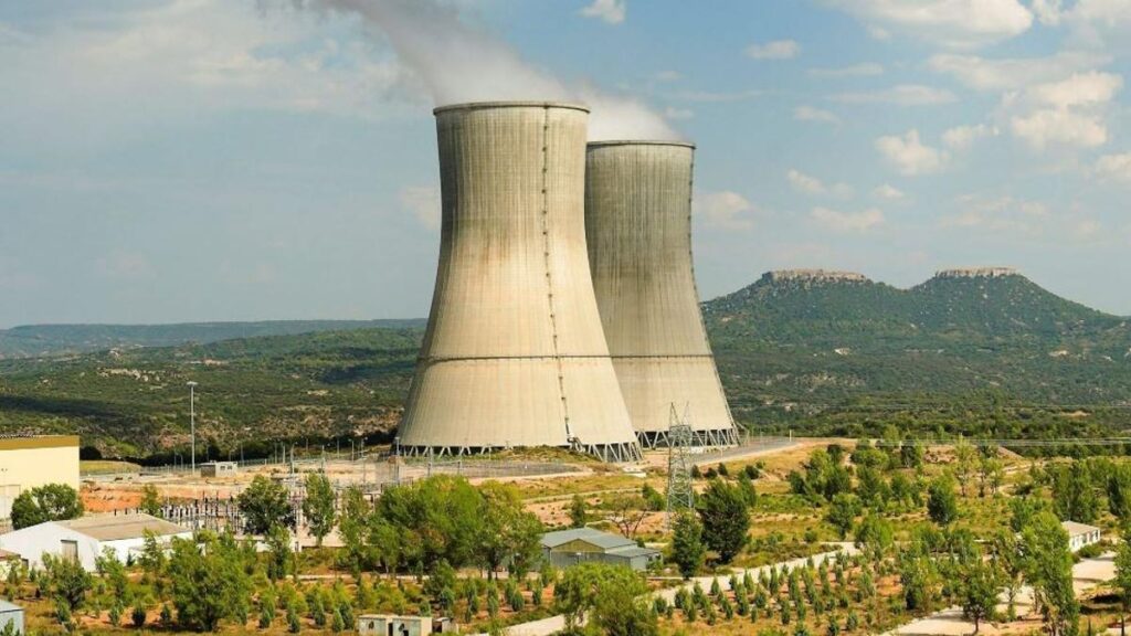 La central nuclear de Trillo, en Guadalajara.