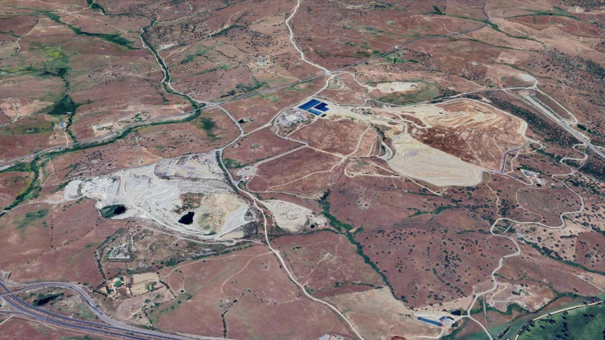 Terrenos sobre los que se ubicará la futura planta de tratamiento de residuos de Colmenar Viejo