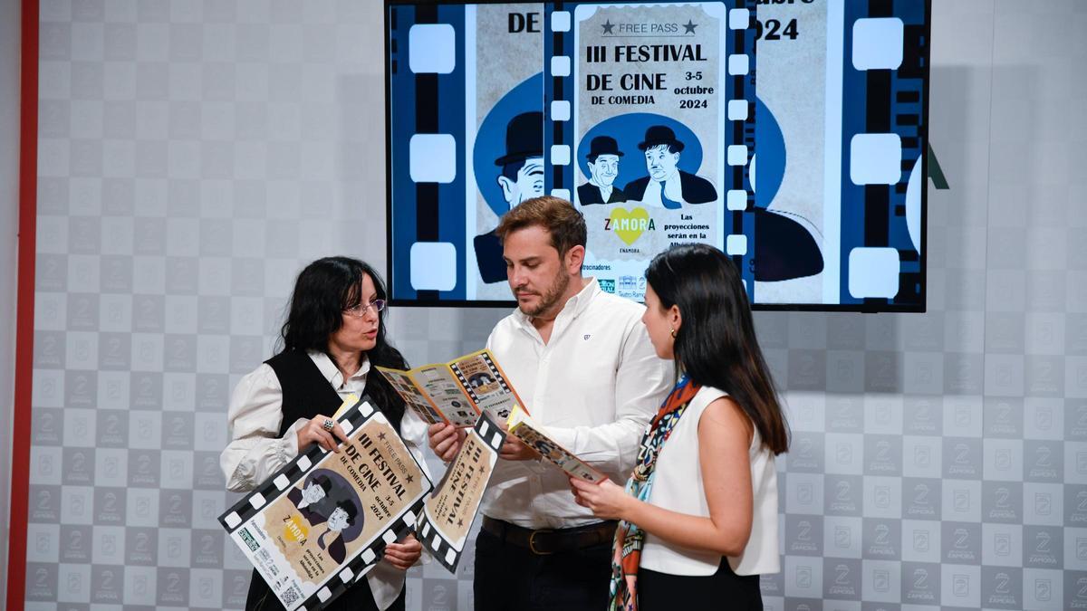 Presentación del III Festival de cine de comedia.