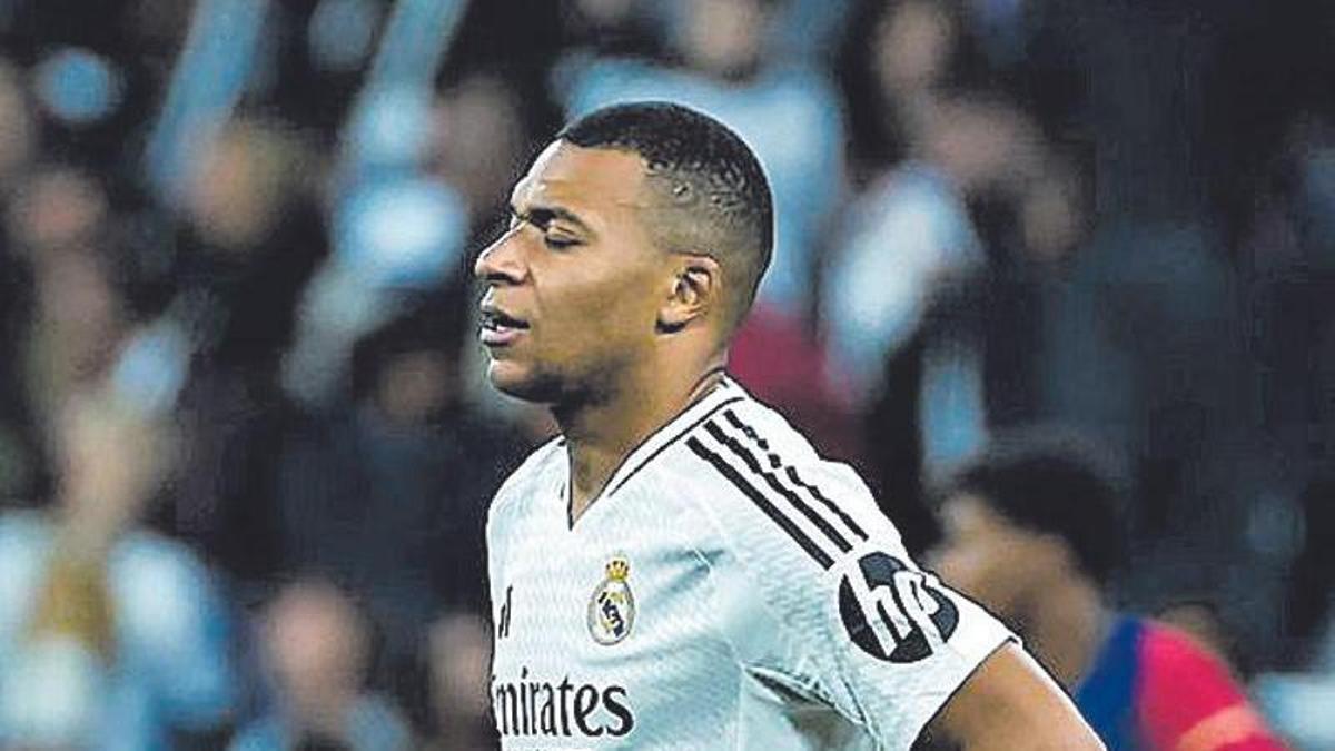 Mbappé se mantuvo en fuera de juego y en blanco en su primer clásico.