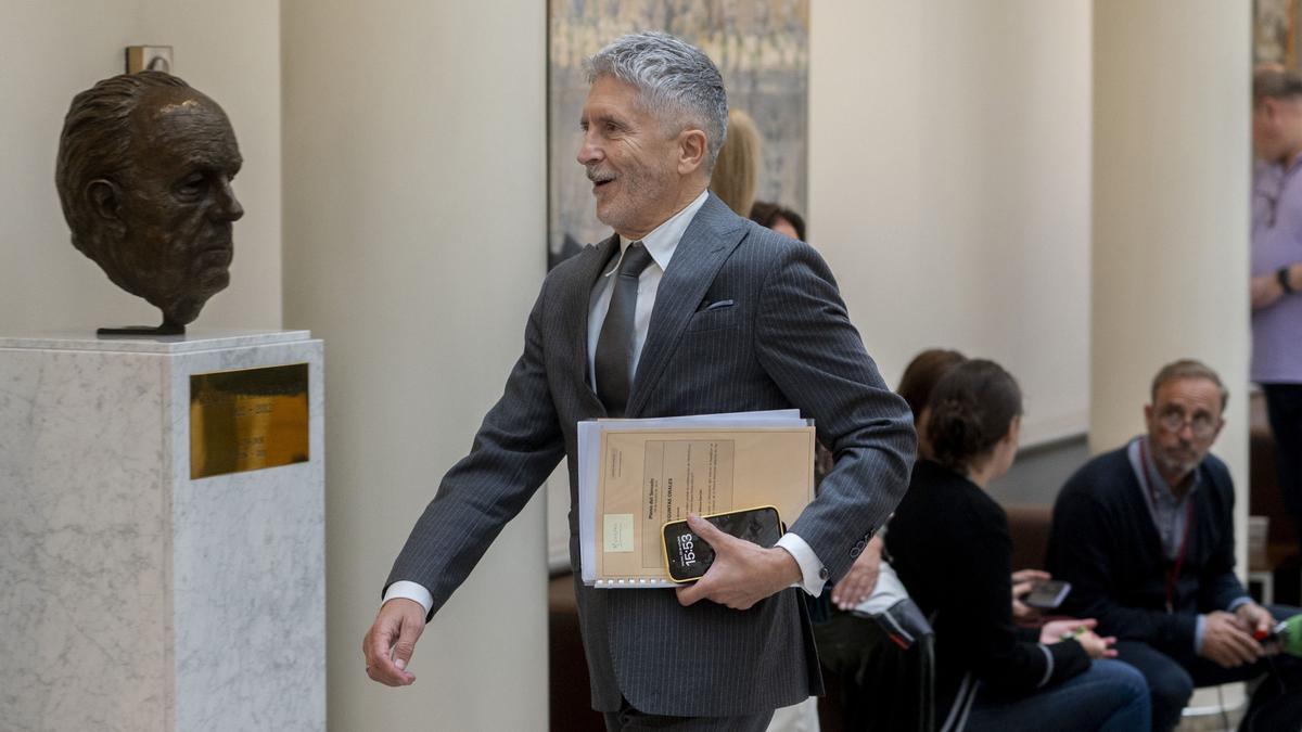 El ministro del Interior, Fernando Grande-Marlaska.