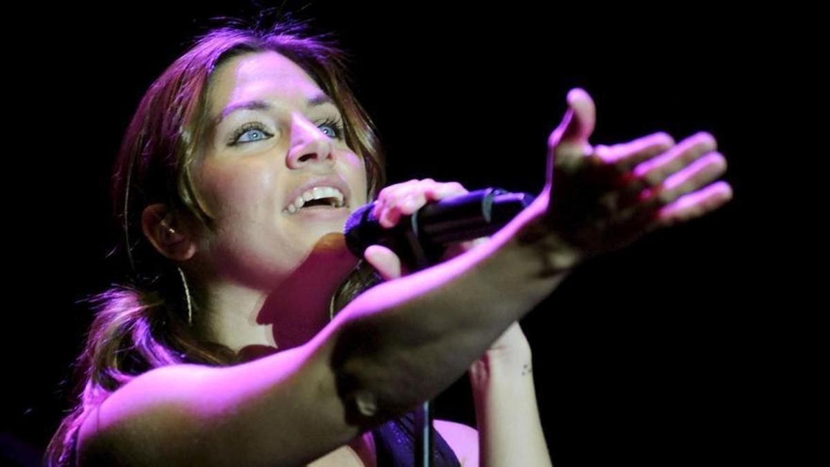 La cantante Leire Martínez.