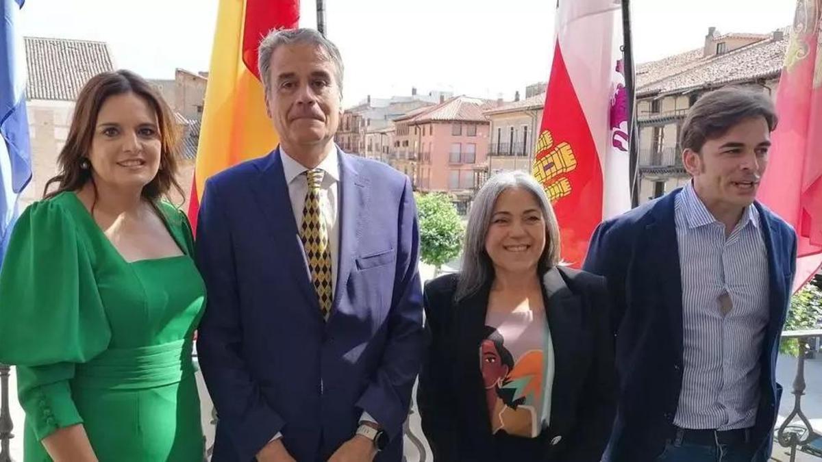 Miembros del Equipo de Gobierno del PP en el Ayuntamiento de Toro