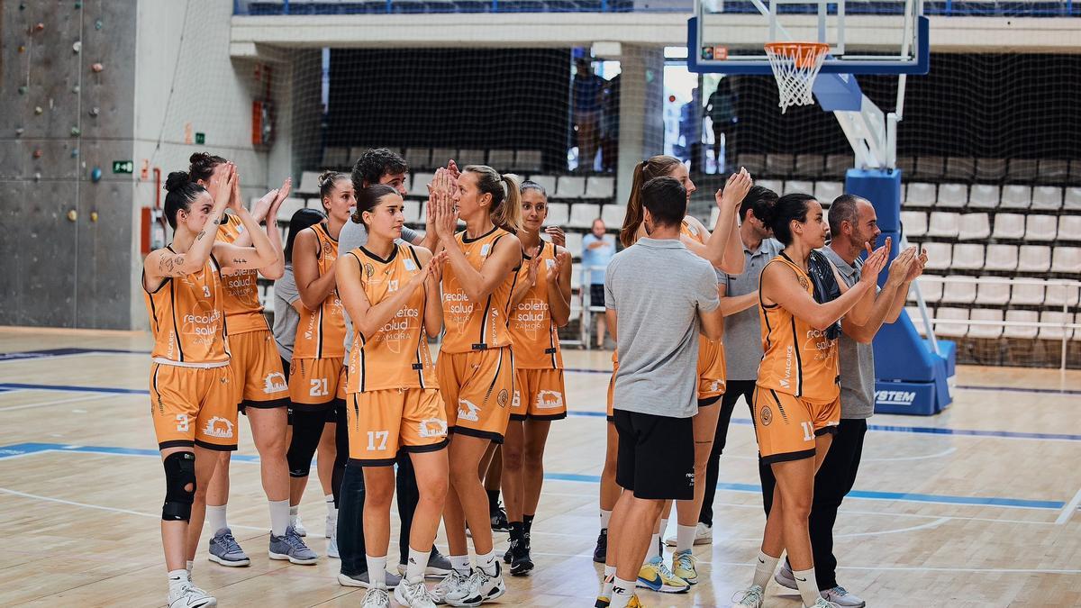 Las zamoranas celebran el triunfo