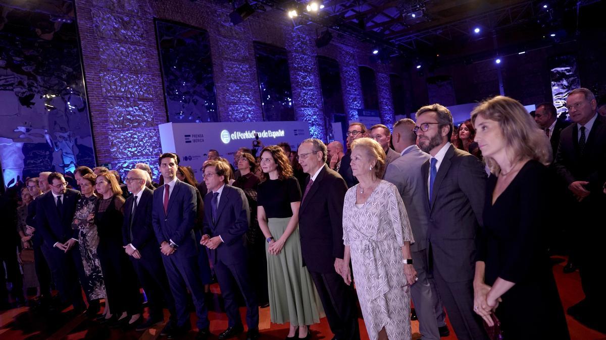 Un momento de la fiesta La España Plural.