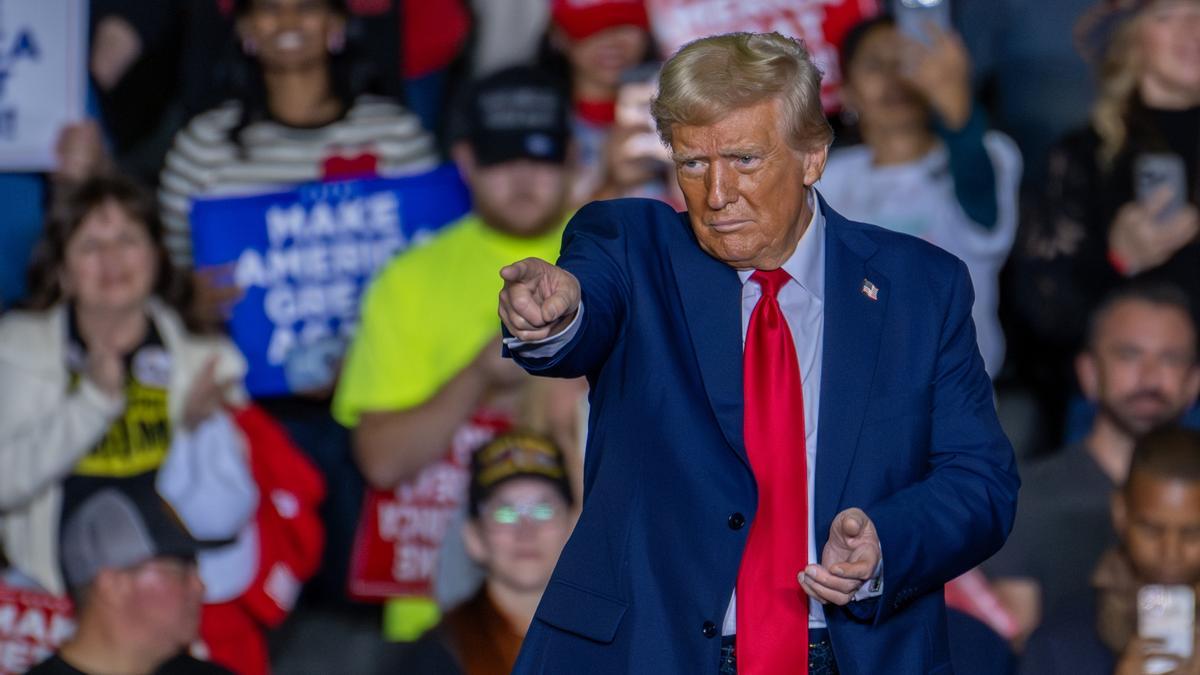 El expresidente de Estados Unidos Donald Trump.