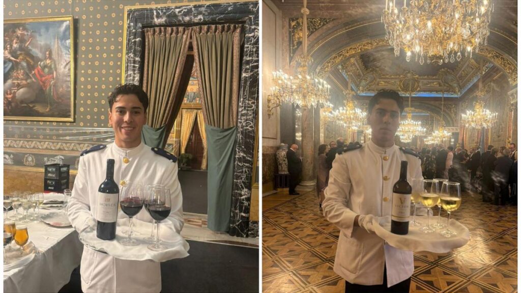Dos vinos de Toro servidos en la Fiesta Nacional.
