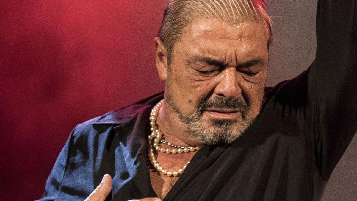 Antonio Canales durante una actuación.
