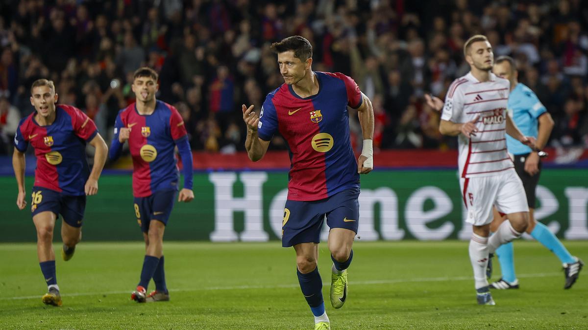 Champions League: FC Barcelona - Brest, en imágenes