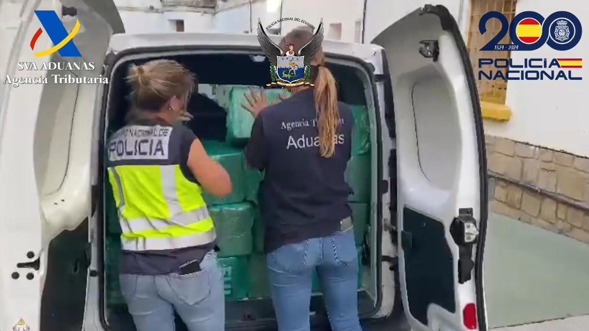 La Policía intercepta en Algeciras 13 toneladas de cocaína, el mayor alijo del narcotráfico en España