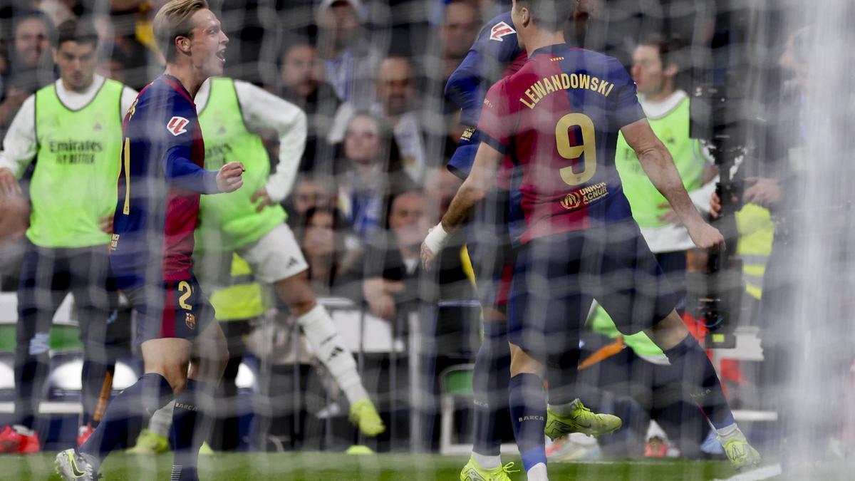 Imagen del último clásico Real Madrid - Barcelona.