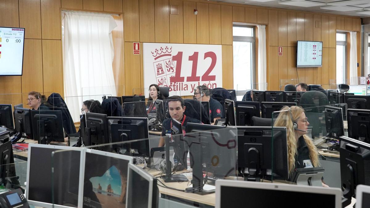 Centro de control del 112.