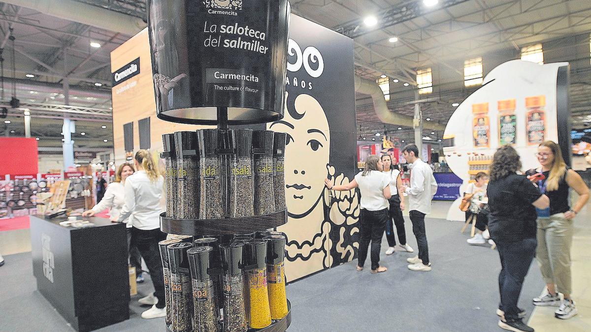 Carmencita llevó a la feria Alicante Gastronómica su nueva línea de 'Spice' para café.