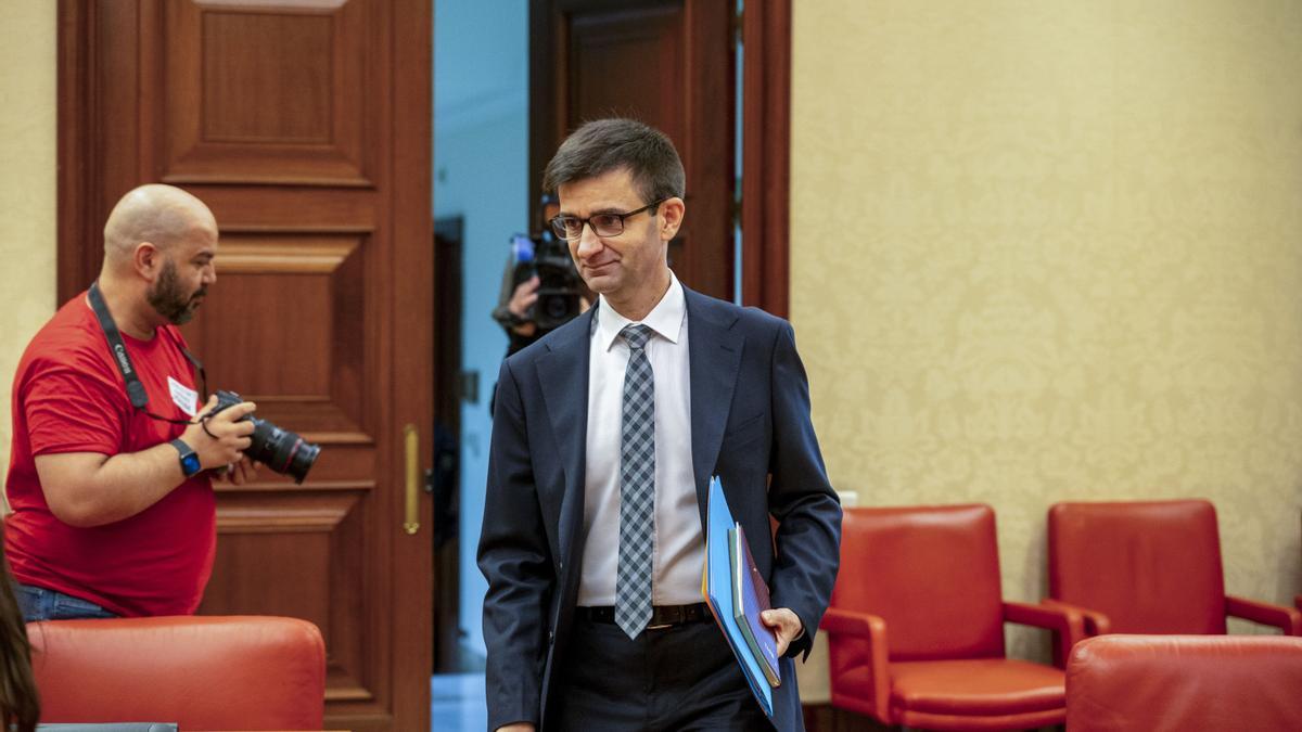 El nuevo presidente de RTVE José Pablo López Sánchez, en una imagen de archivo.