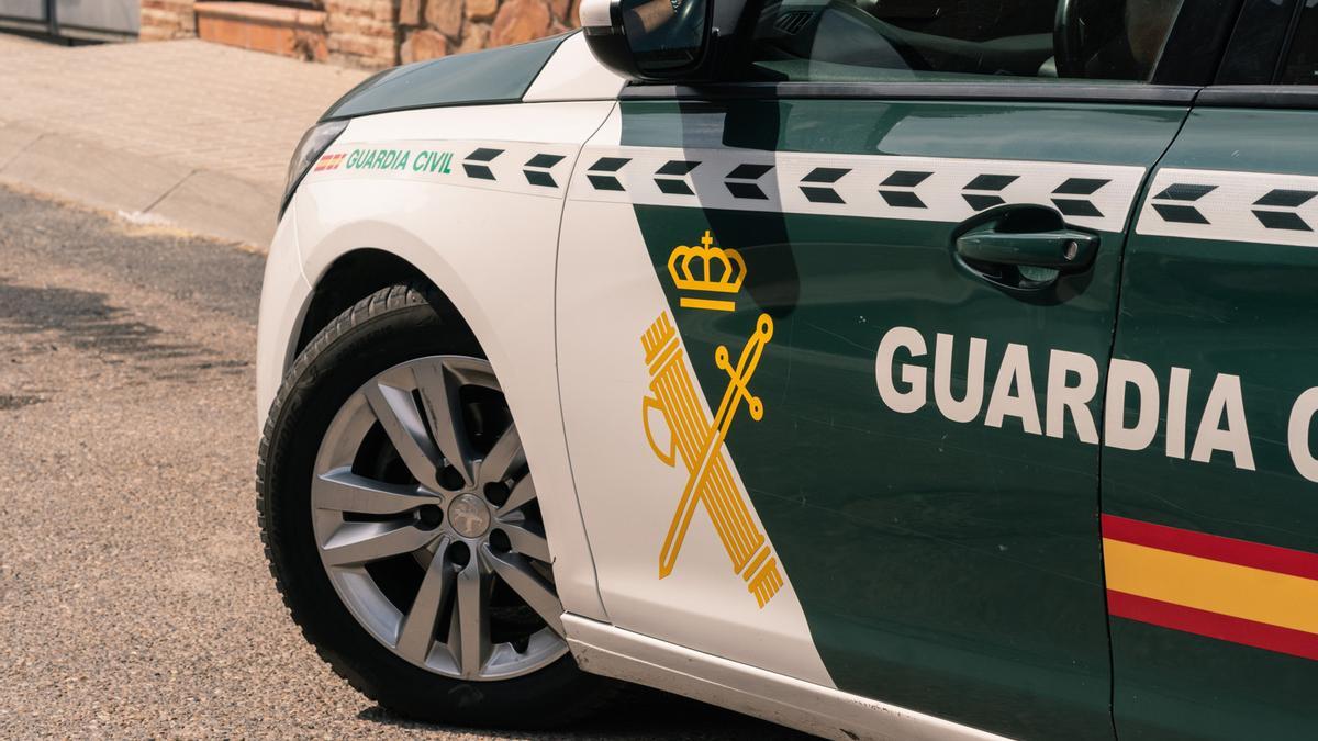 Un vehículo de la Guardia Civil.