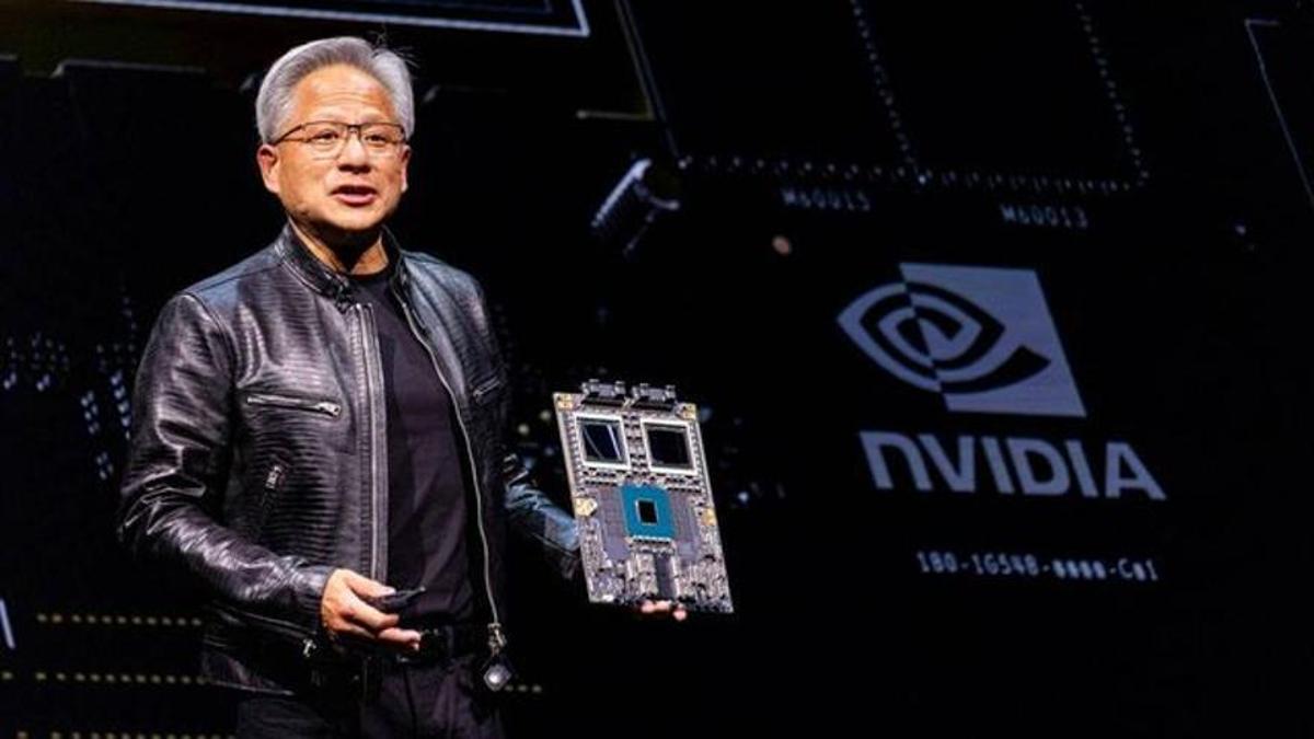 El CEO de Nvidia, Jensen Huang.