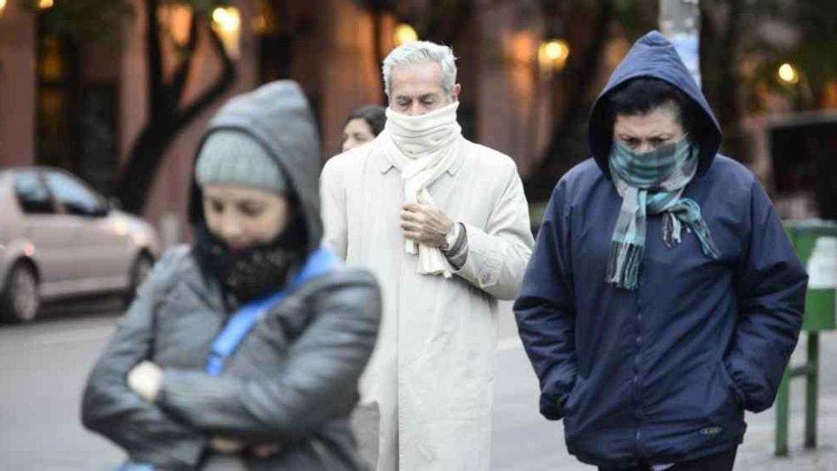 El frío llegará de golpe a muchas provincias este fin de semana