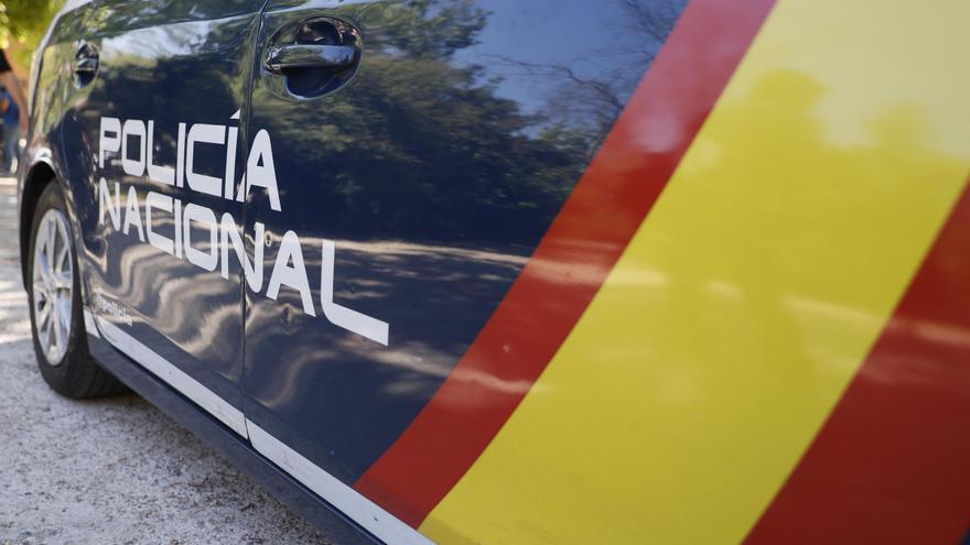Un vehículo de la Policía Nacional.