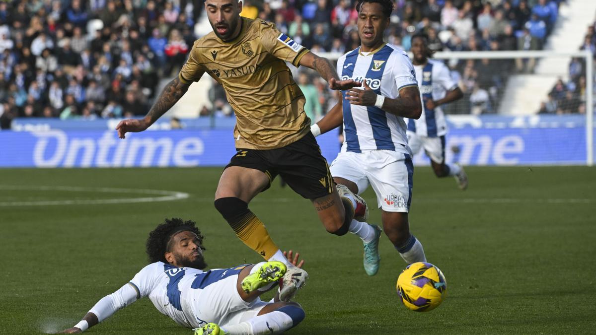 La Real ajoute trois points et trois blessures à Leganés
