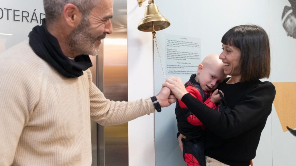 Pol es uno de los 1.000 pacientes que ha recibido protonterapia en la Clínica Universidad de Navarra