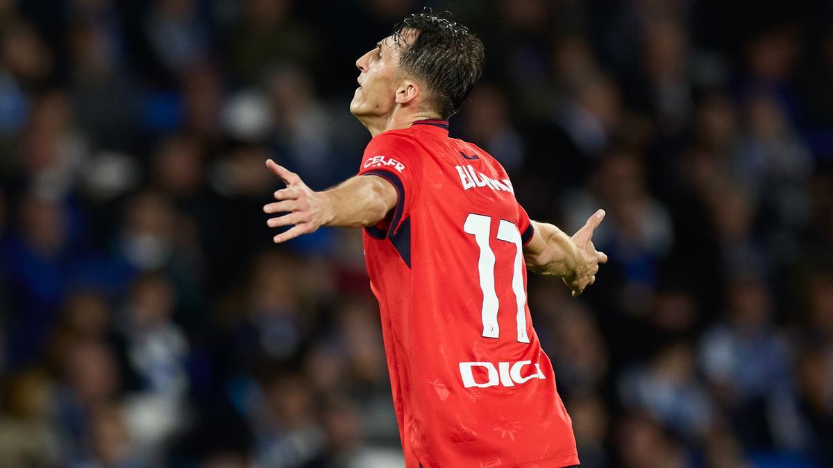Ante Budimir con Osasuna