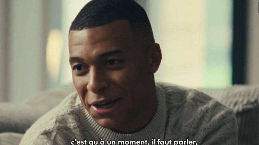 Kylian Mbappé, durante la entrevista concedida a Canal + Francia.
