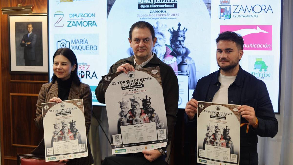 Presentación del XV Torneo de Reyes de Ajedrez Open Internacional de Zamora