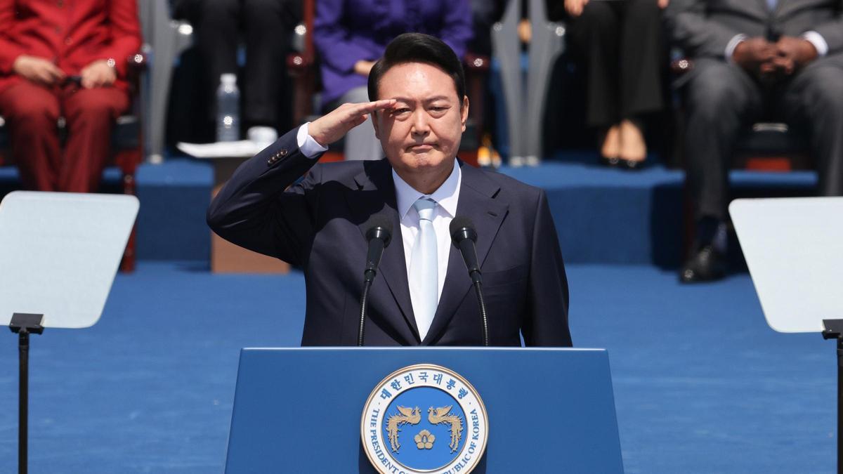 El president de Corea del Sud, Yoon Suk-yeol.