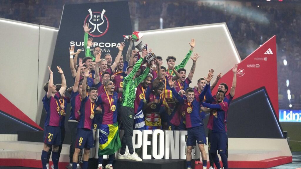 La final de la Supercopa de España entre Real Madrid - FC Barcelona, en directo