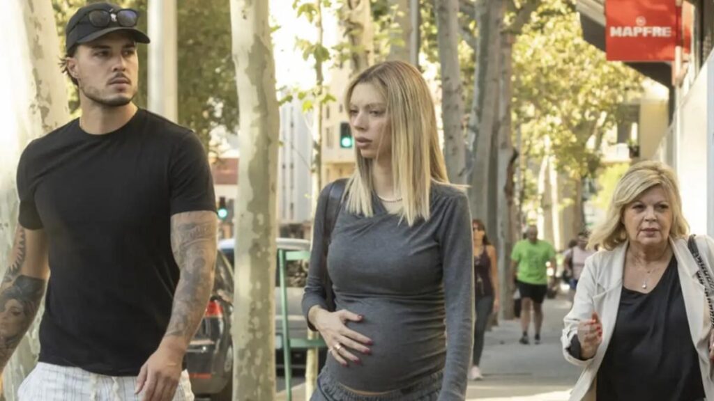 Alejandra Rubio con Carlo Constanzia y Terelu Campos