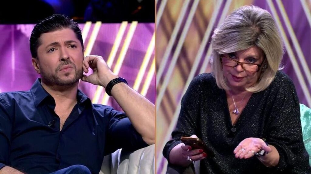 Ángel Cristo y Terelu Campos en 'De viernes'.