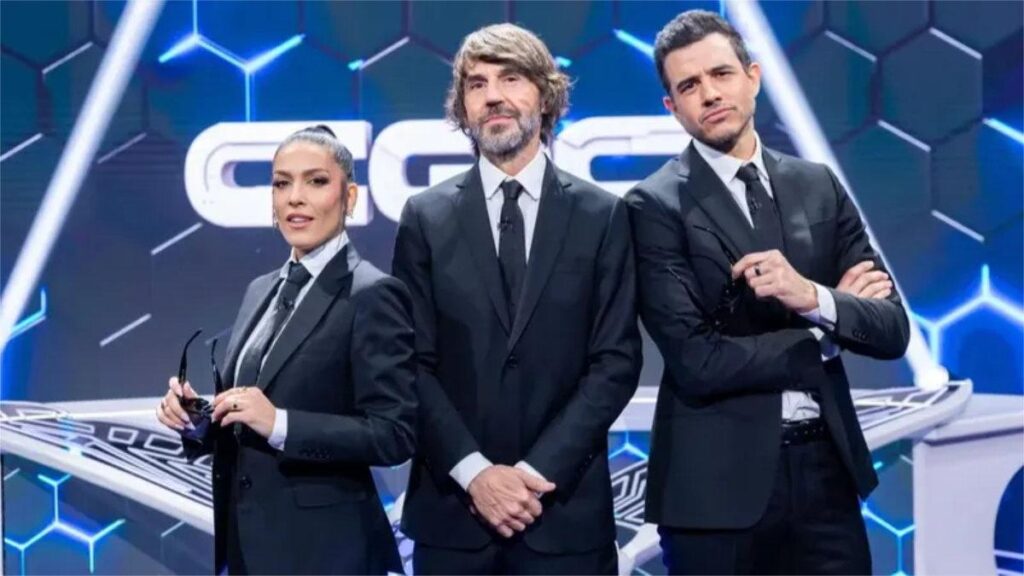 Lorena Castell, Santi Millán y Pablo González Batista.