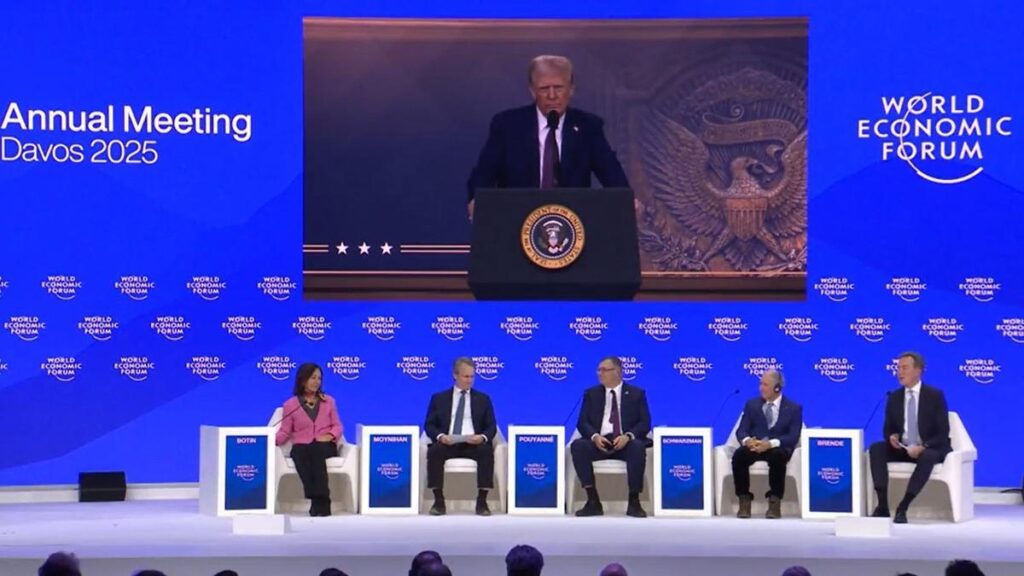 Trump destaca la labor de Ana Botín en el Santander: "Conozco mucho tu banco y has hecho un trabajo fantástico"