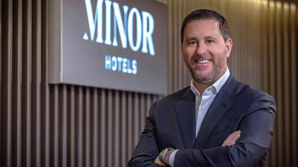 El consejero delegado de Minor Hotels Europe &amp; Americas, Gonzalo Aguilar.